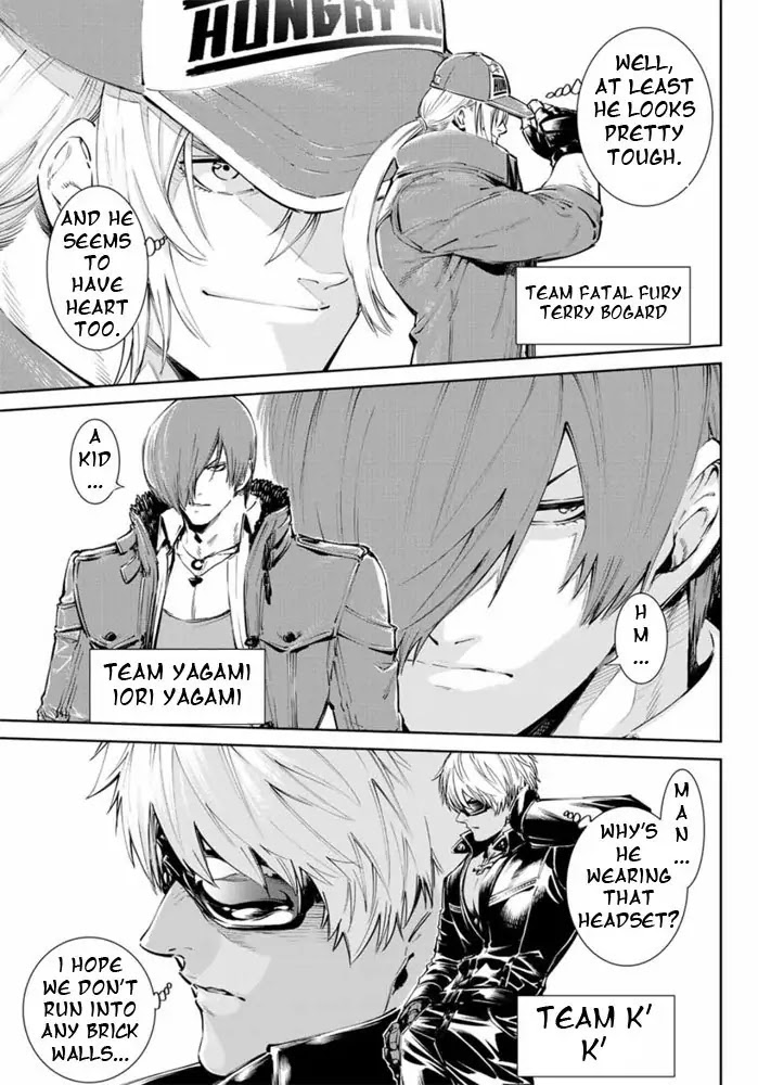 The King of Fighters: A New Beginning Chapter 2 page 10 - Chapter 2: Round 1-2: Member Select