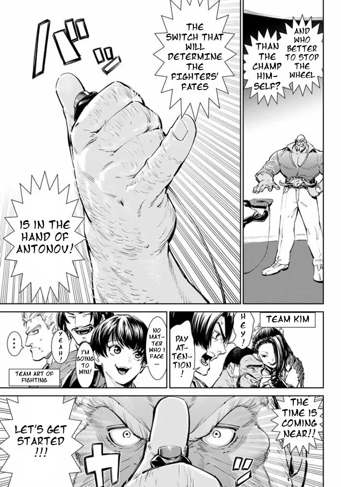 The King of Fighters: A New Beginning Chapter 2 page 14 - Chapter 2: Round 1-2: Member Select