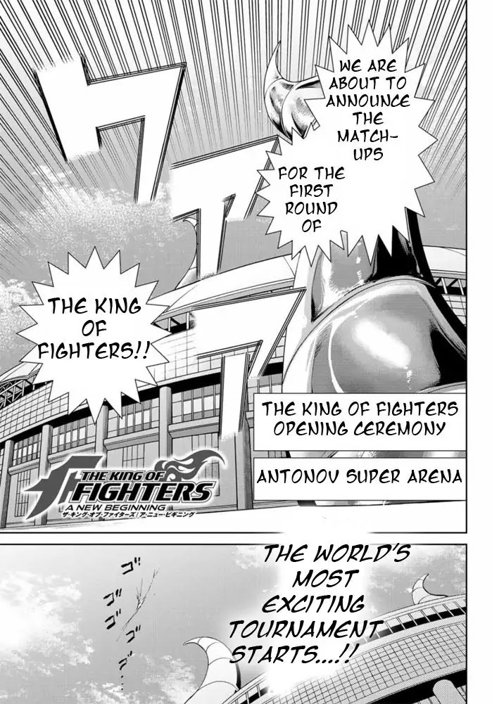 The King of Fighters: A New Beginning Chapter 2 page 2 - Chapter 2: Round 1-2: Member Select