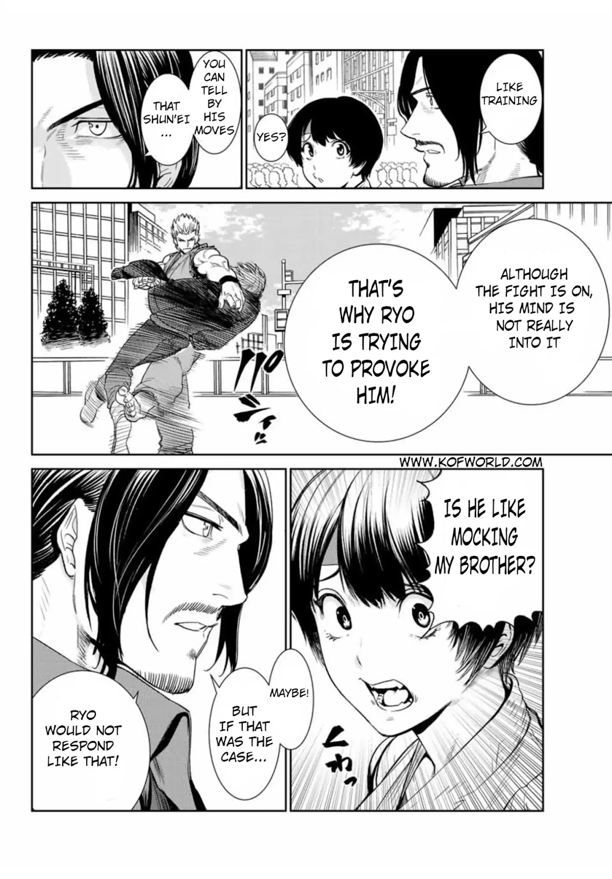 The King of Fighters: A New Beginning Chapter 21 page 14 - Chapter 21: Round 9-1: Team China Vs Team Art Of Fighting
