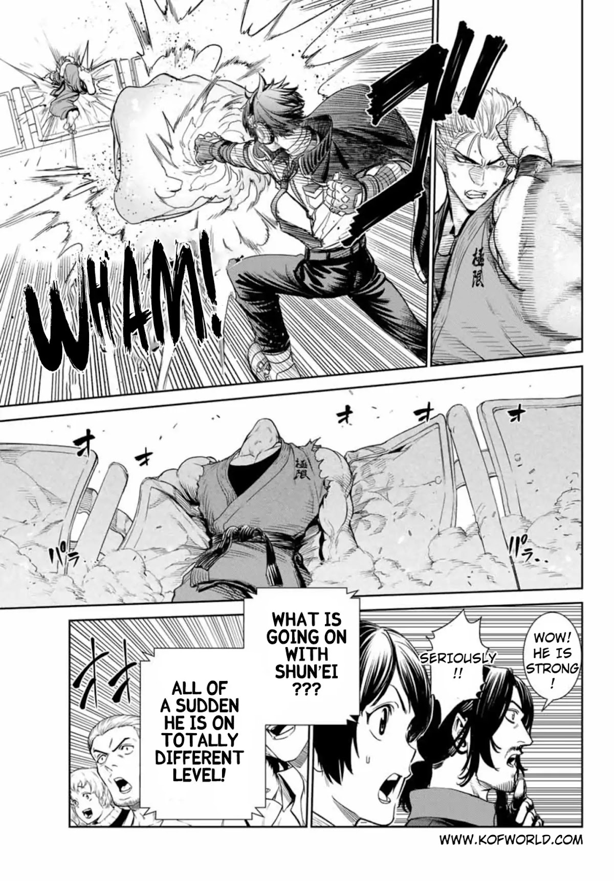 The King of Fighters: A New Beginning Chapter 22 page 5 - Chapter 22: Round 9-2: Team China Vs Team Ryuko 1st
