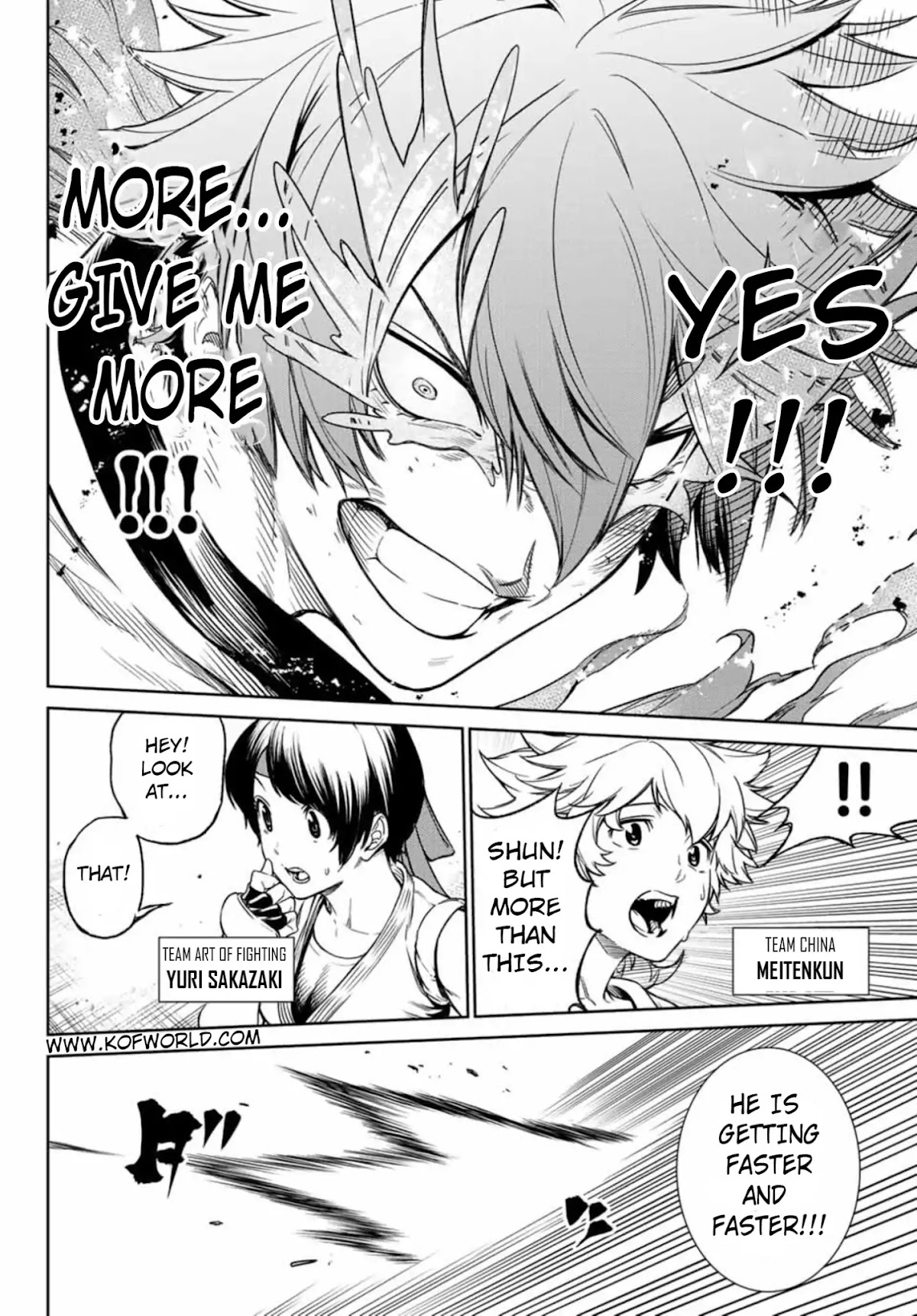 The King of Fighters: A New Beginning Chapter 23 page 14 - Chapter 23: Round 10 - 1: Team China VS Team art of fighting 2ND