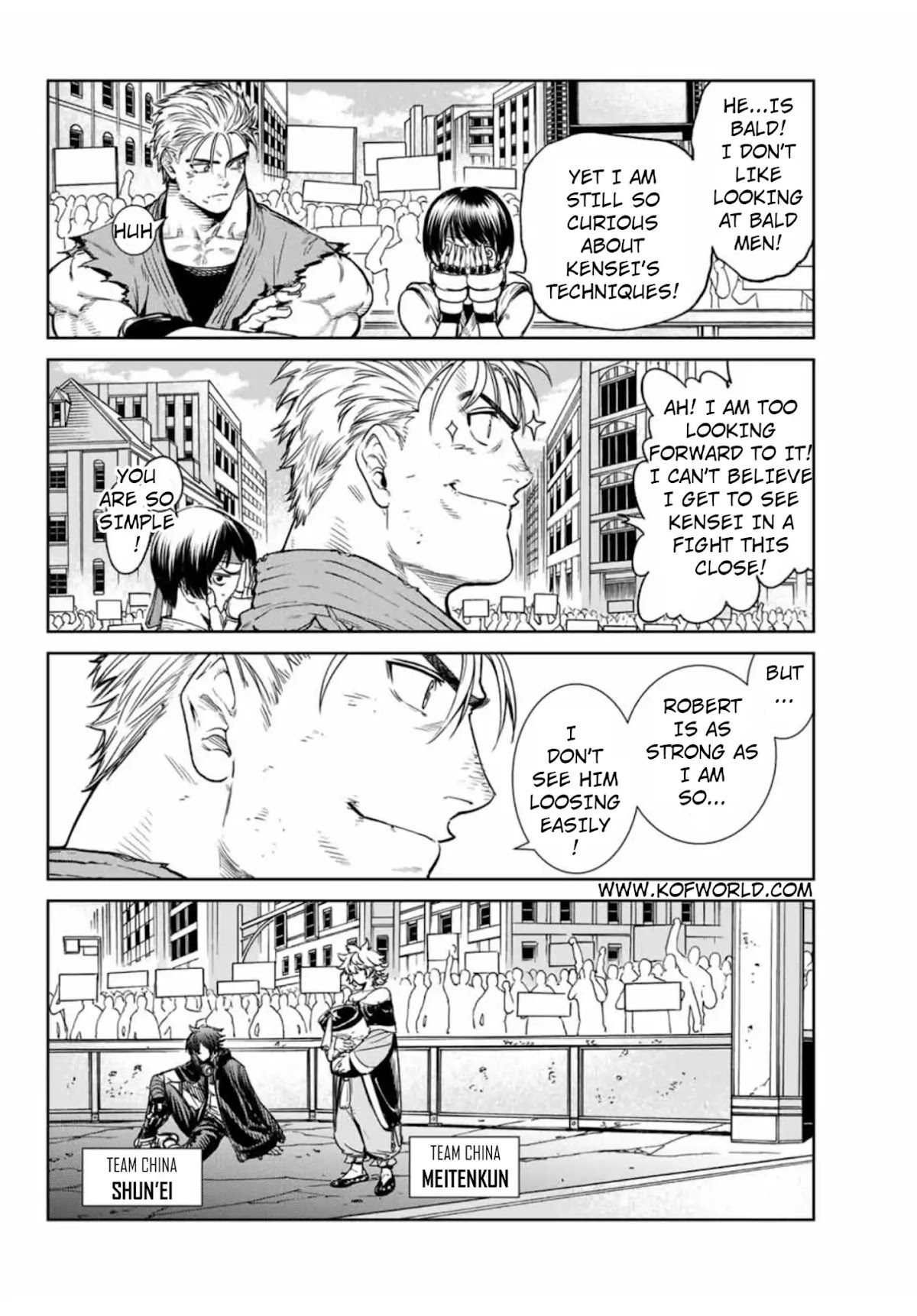 The King of Fighters: A New Beginning Chapter 25 page 4 - Chapter 25: Round 11-1: Team China Vs. Team Art of Fighting 3rd