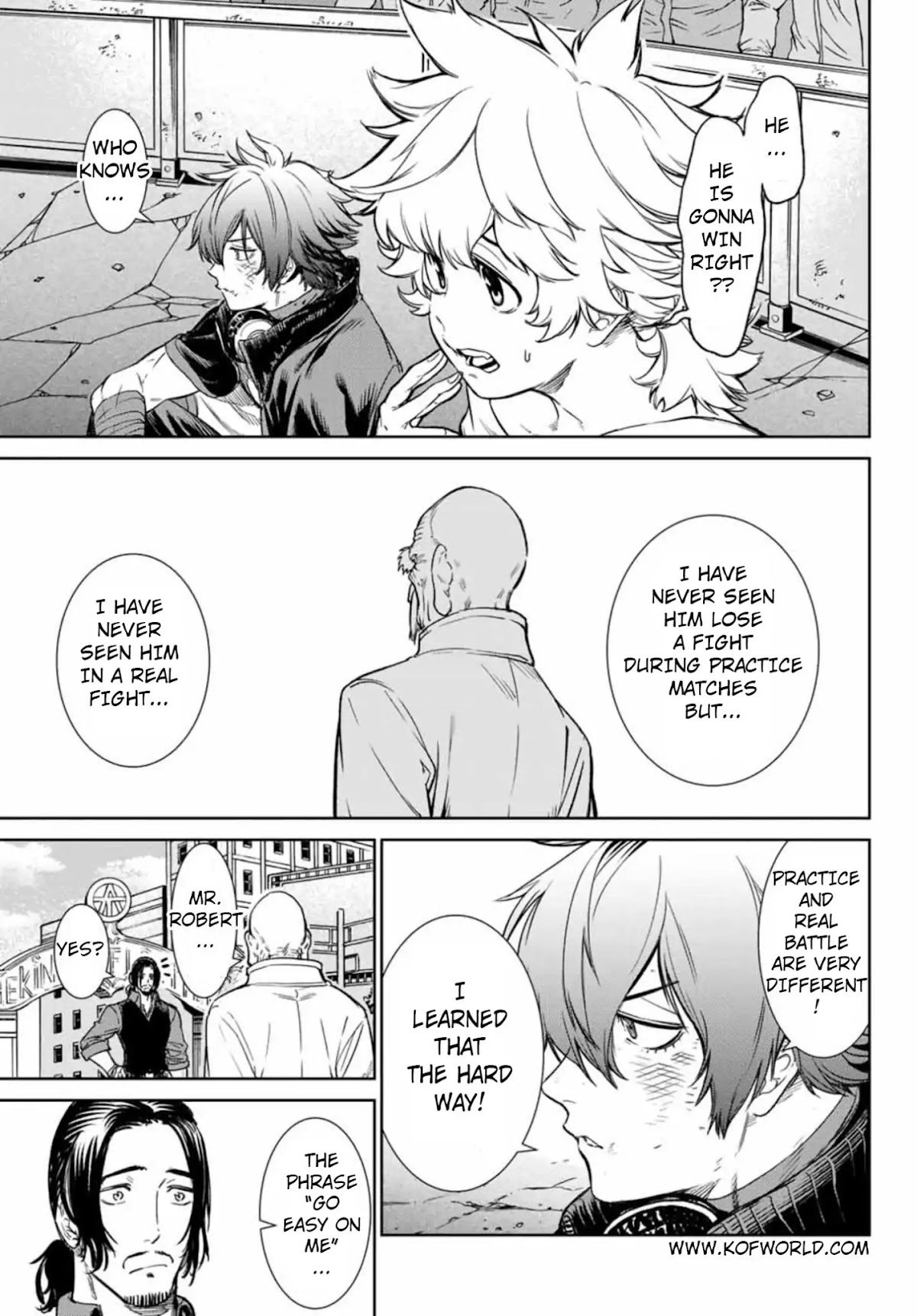 The King of Fighters: A New Beginning Chapter 25 page 5 - Chapter 25: Round 11-1: Team China Vs. Team Art of Fighting 3rd