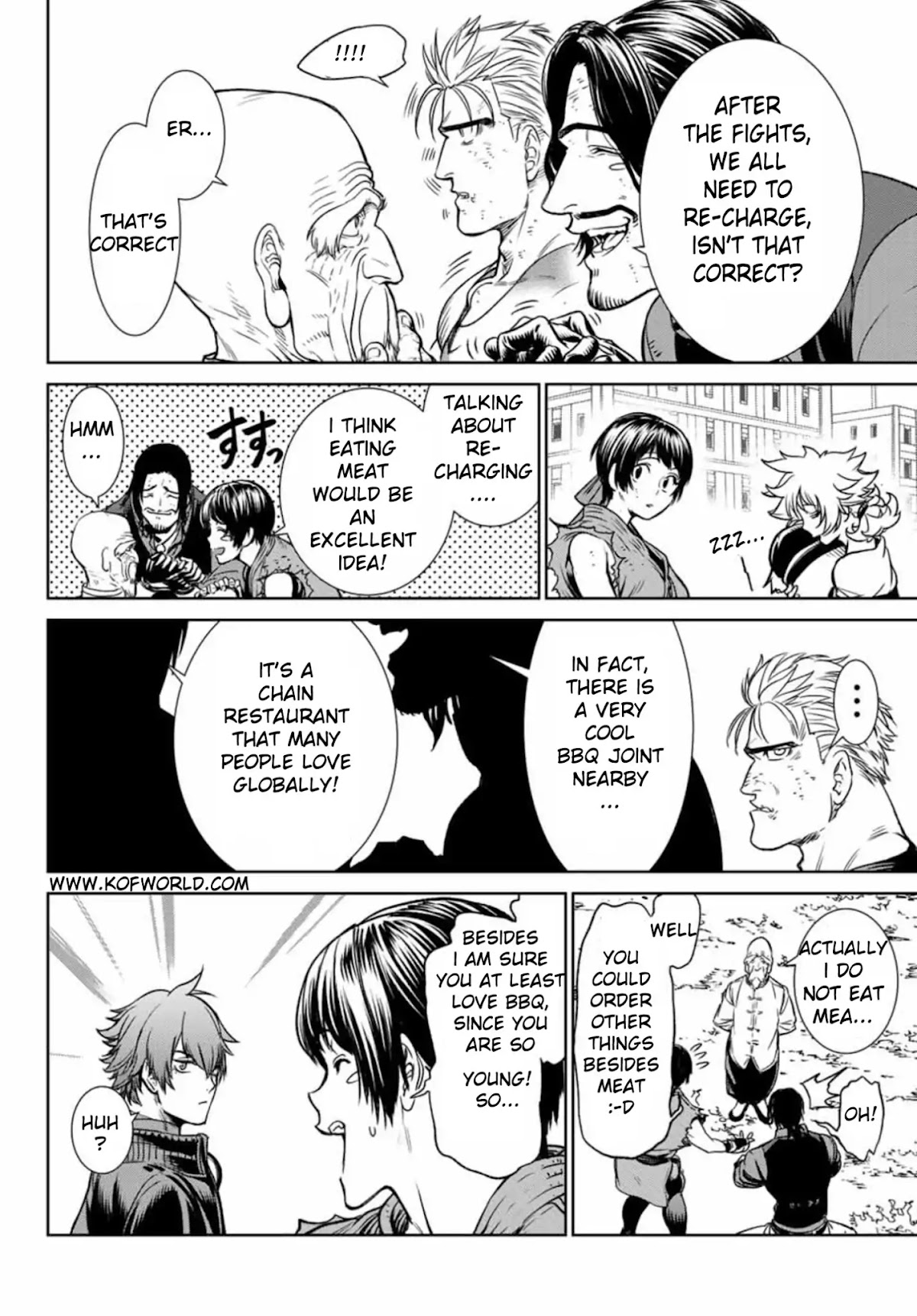 The King of Fighters: A New Beginning Chapter 27.2 page 3 - Chapter 27.2: Round 12-2: Team China vs Team Art Of Fighting 4th (2)