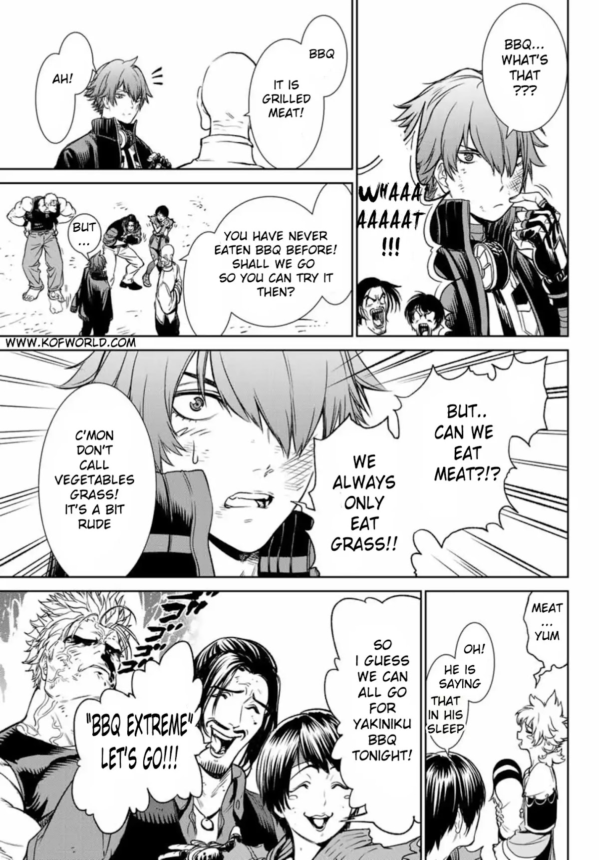 The King of Fighters: A New Beginning Chapter 27.2 page 4 - Chapter 27.2: Round 12-2: Team China vs Team Art Of Fighting 4th (2)