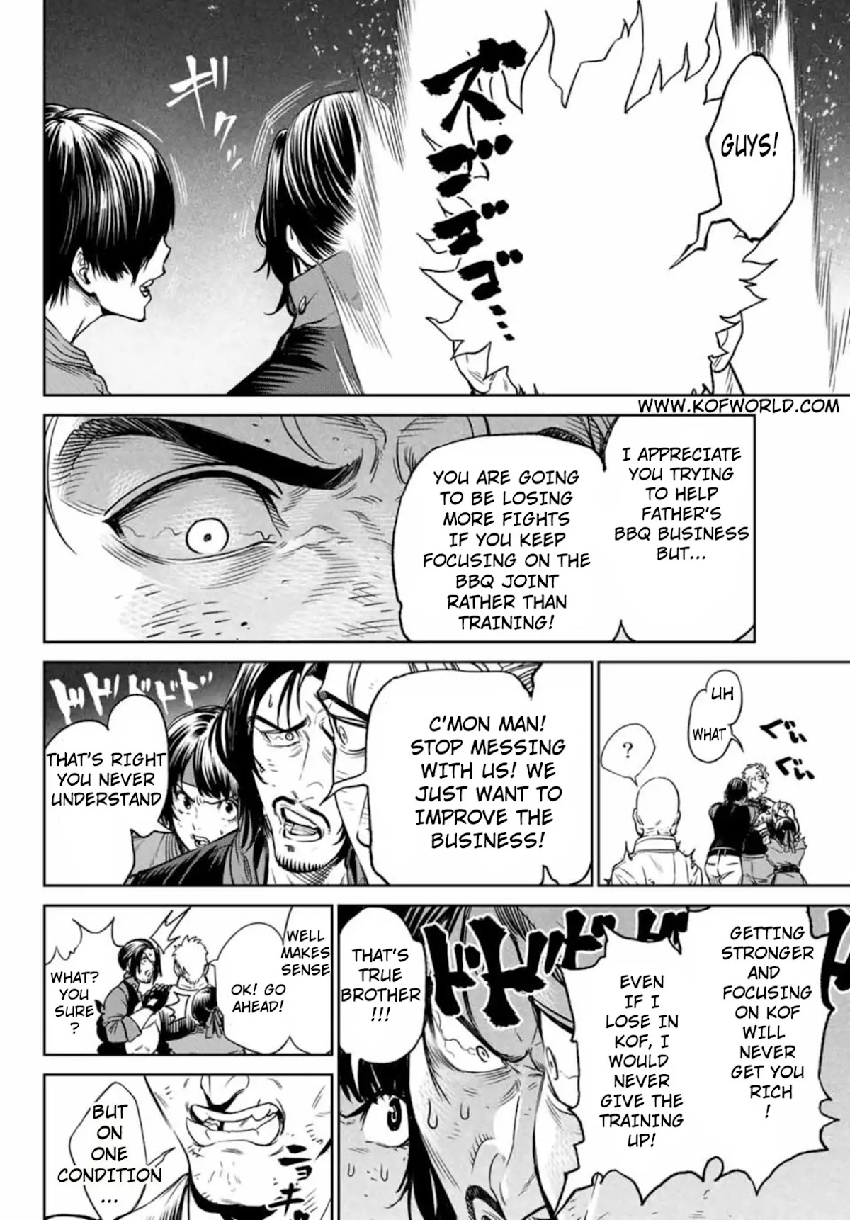 The King of Fighters: A New Beginning Chapter 27.2 page 5 - Chapter 27.2: Round 12-2: Team China vs Team Art Of Fighting 4th (2)