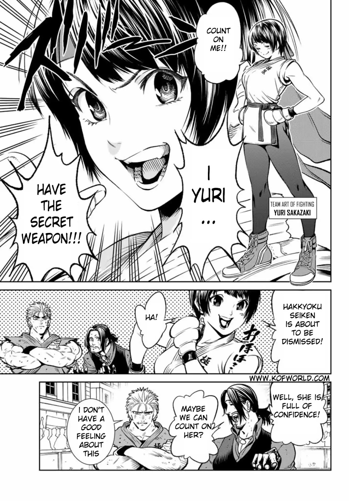The King of Fighters: A New Beginning Chapter 27 page 3 - Chapter 27: Round 12-1: Team China vs Team Art Of Fighting 4th
