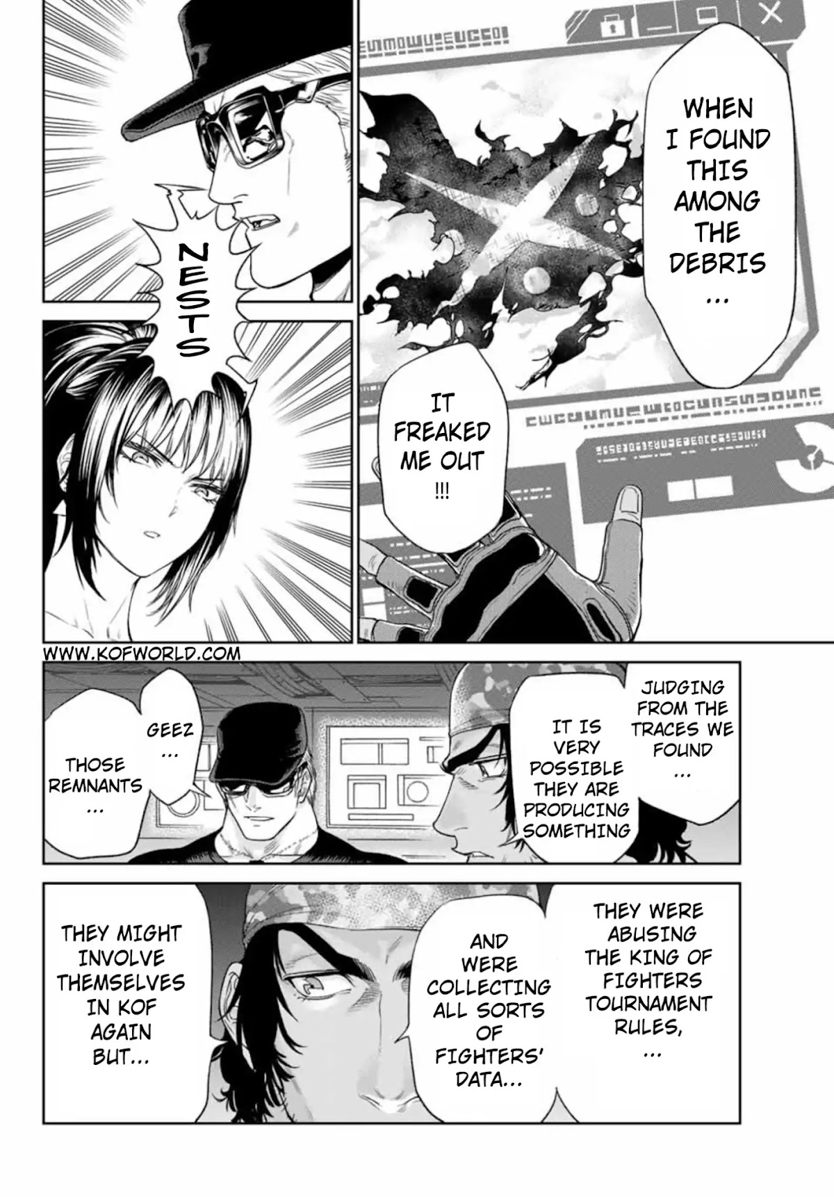 The King of Fighters: A New Beginning Chapter 28 page 10 - Chapter 28: Round 13-1: Team Briefing
