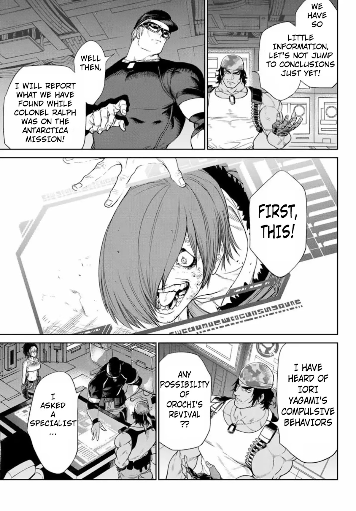 The King of Fighters: A New Beginning Chapter 28 page 11 - Chapter 28: Round 13-1: Team Briefing