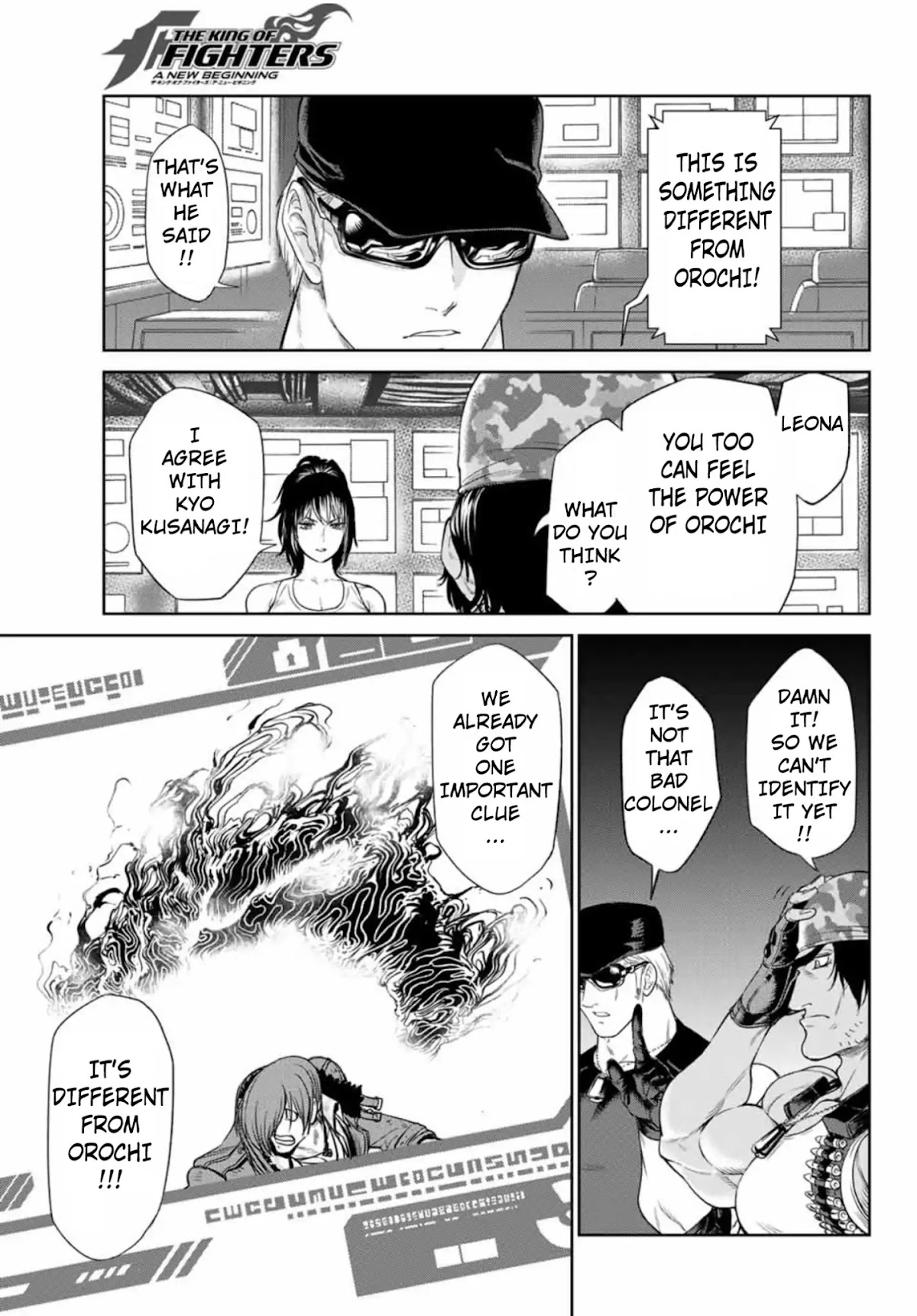 The King of Fighters: A New Beginning Chapter 28 page 13 - Chapter 28: Round 13-1: Team Briefing