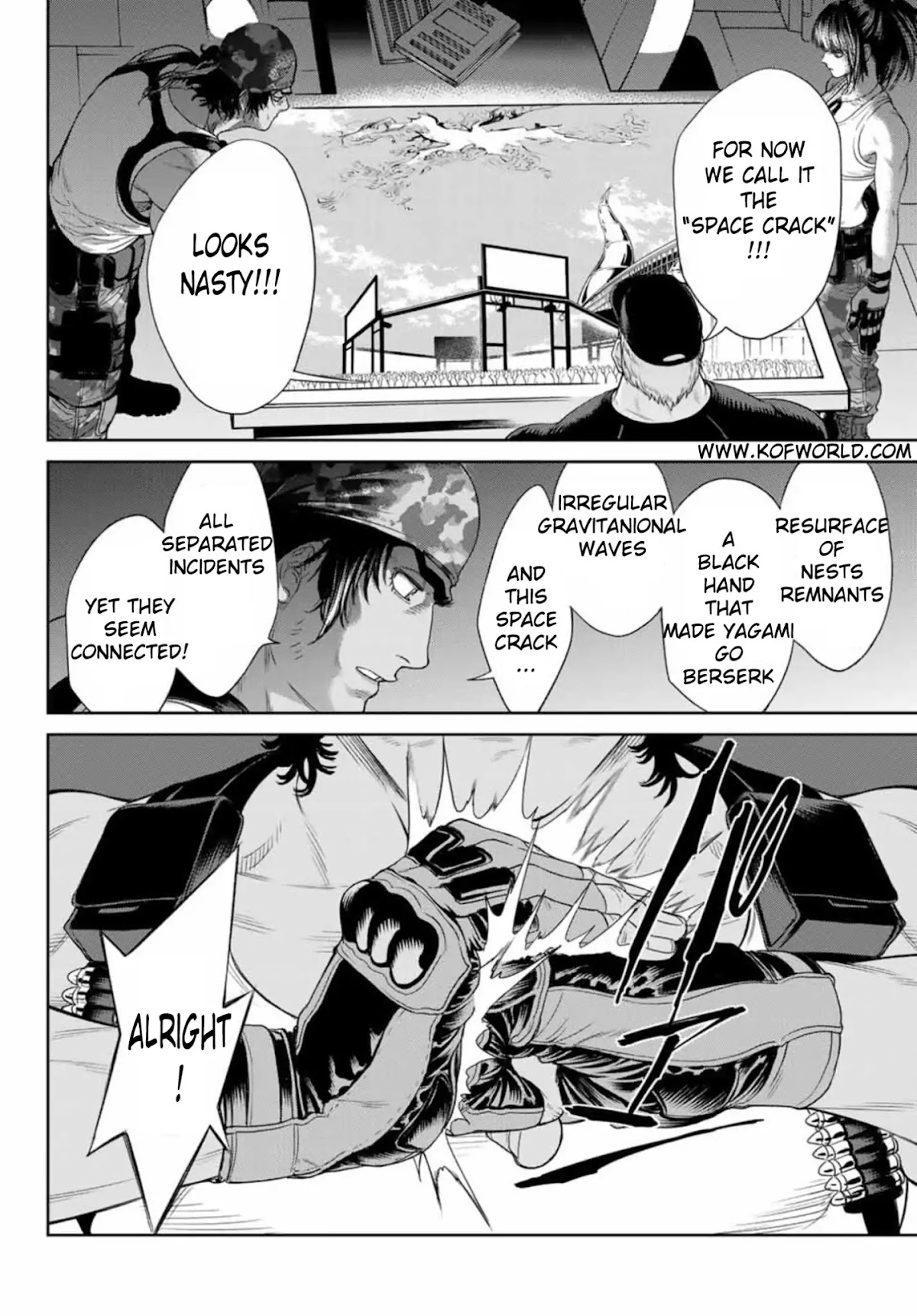The King of Fighters: A New Beginning Chapter 28 page 16 - Chapter 28: Round 13-1: Team Briefing
