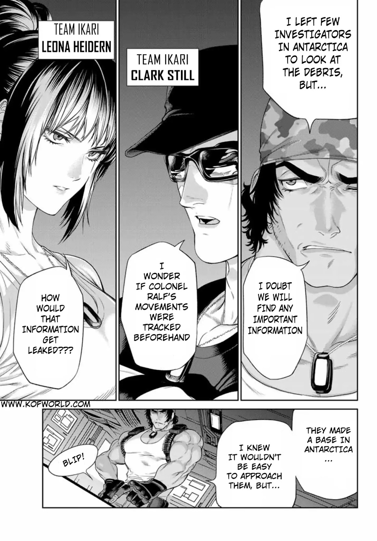 The King of Fighters: A New Beginning Chapter 28 page 9 - Chapter 28: Round 13-1: Team Briefing