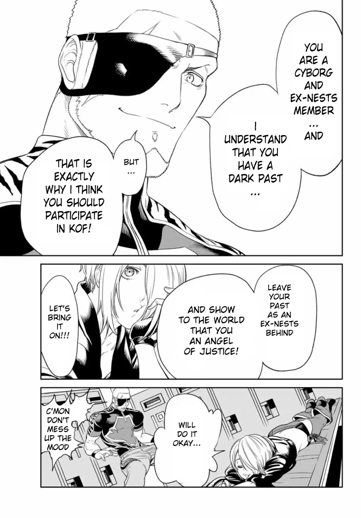 The King of Fighters: A New Beginning Chapter 29 page 7 - Chapter 29: Round 13-2: Team Briefing (2)