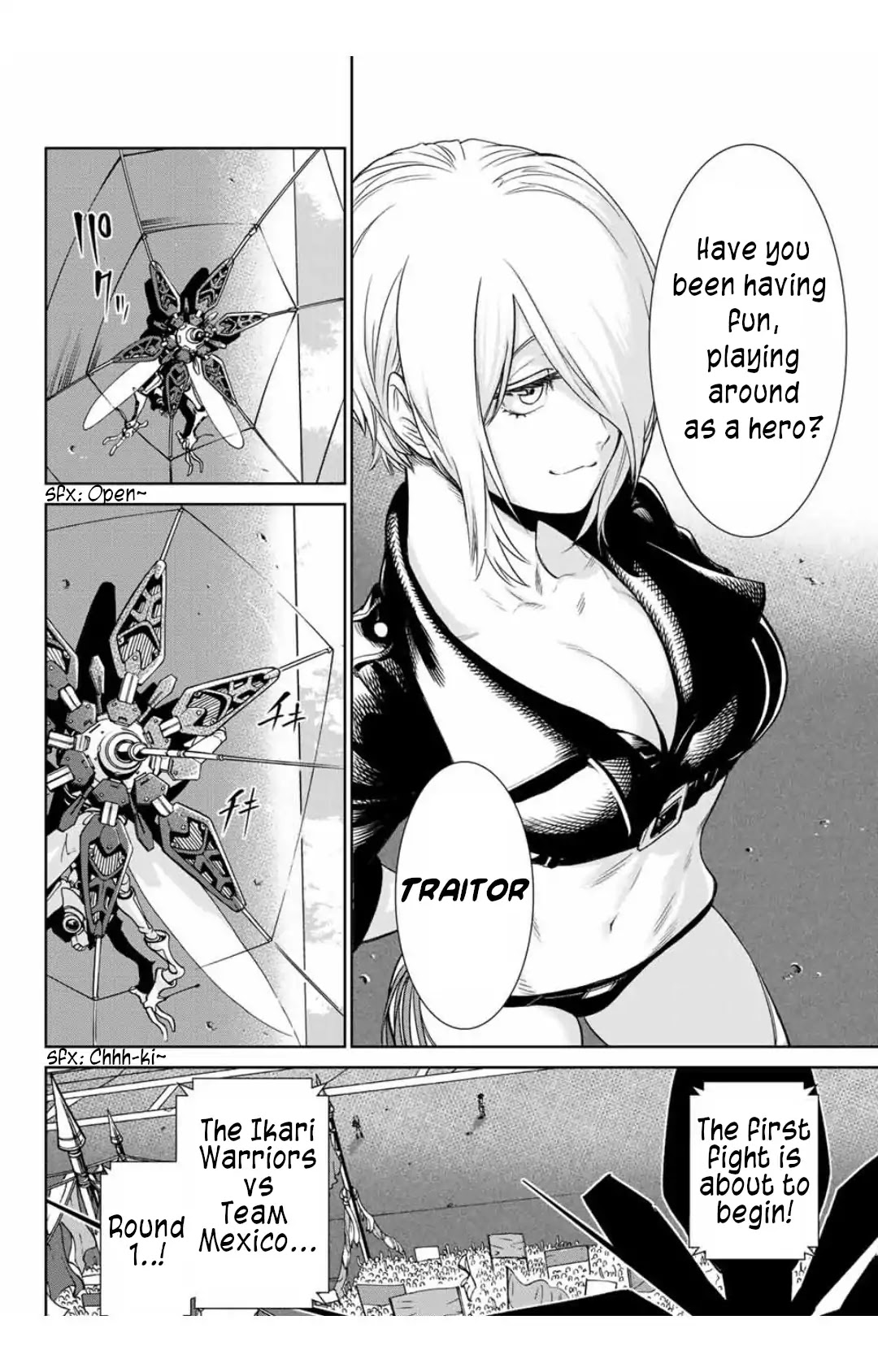 The King of Fighters: A New Beginning Chapter 30 page 10 - Chapter 30: Round 14-1: Team Ikari vs Team Mexico