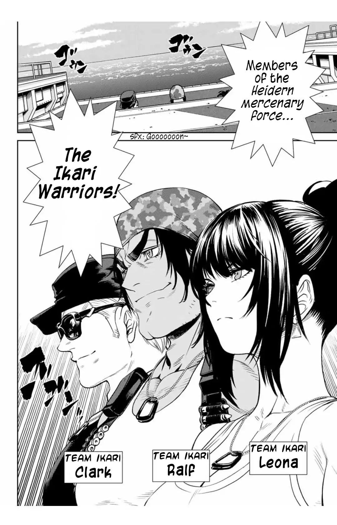The King of Fighters: A New Beginning Chapter 30 page 4 - Chapter 30: Round 14-1: Team Ikari vs Team Mexico