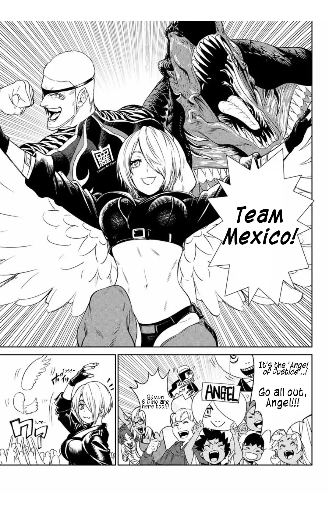 The King of Fighters: A New Beginning Chapter 30 page 7 - Chapter 30: Round 14-1: Team Ikari vs Team Mexico