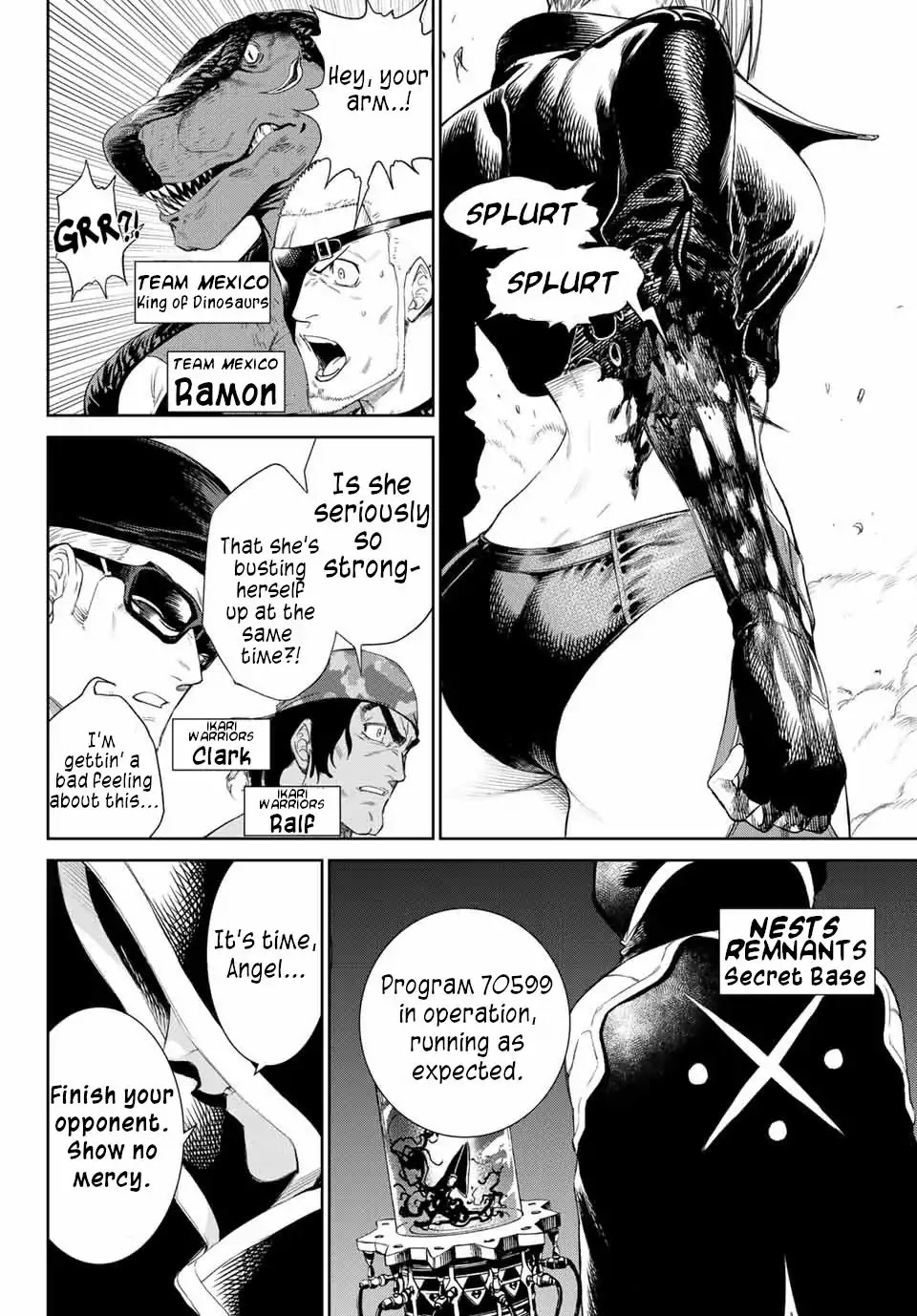 The King of Fighters: A New Beginning Chapter 32 page 2 - Chapter 32: Round 15-1: Team Ikari vs Team Mexico (2)