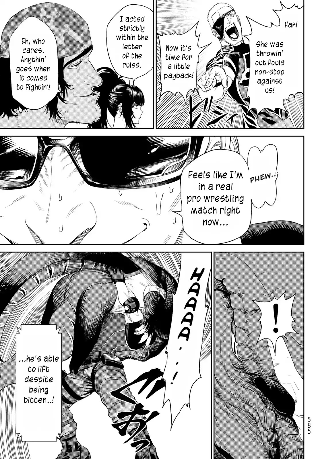 The King of Fighters: A New Beginning Chapter 34 page 13 - Chapter 34: Round 16: Ikari Warriors vs Team Mexico