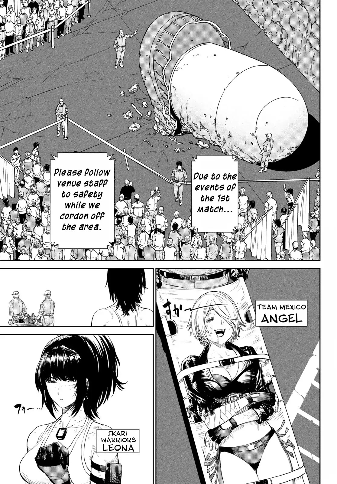 The King of Fighters: A New Beginning Chapter 34 page 3 - Chapter 34: Round 16: Ikari Warriors vs Team Mexico