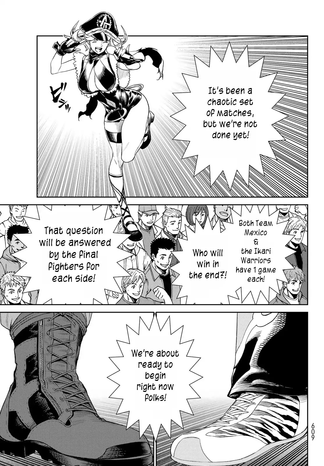 The King of Fighters: A New Beginning Chapter 34 page 37 - Chapter 34: Round 16: Ikari Warriors vs Team Mexico
