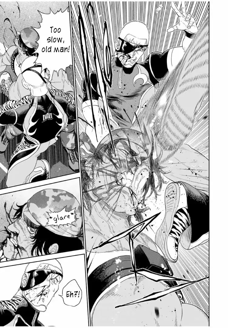 The King of Fighters: A New Beginning Chapter 35 page 13 - Chapter 35: Round 17-1: Ikari Warriors vs Team Mexico (3)