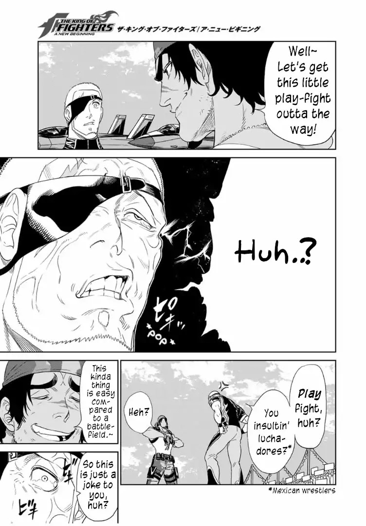 The King of Fighters: A New Beginning Chapter 35 page 5 - Chapter 35: Round 17-1: Ikari Warriors vs Team Mexico (3)