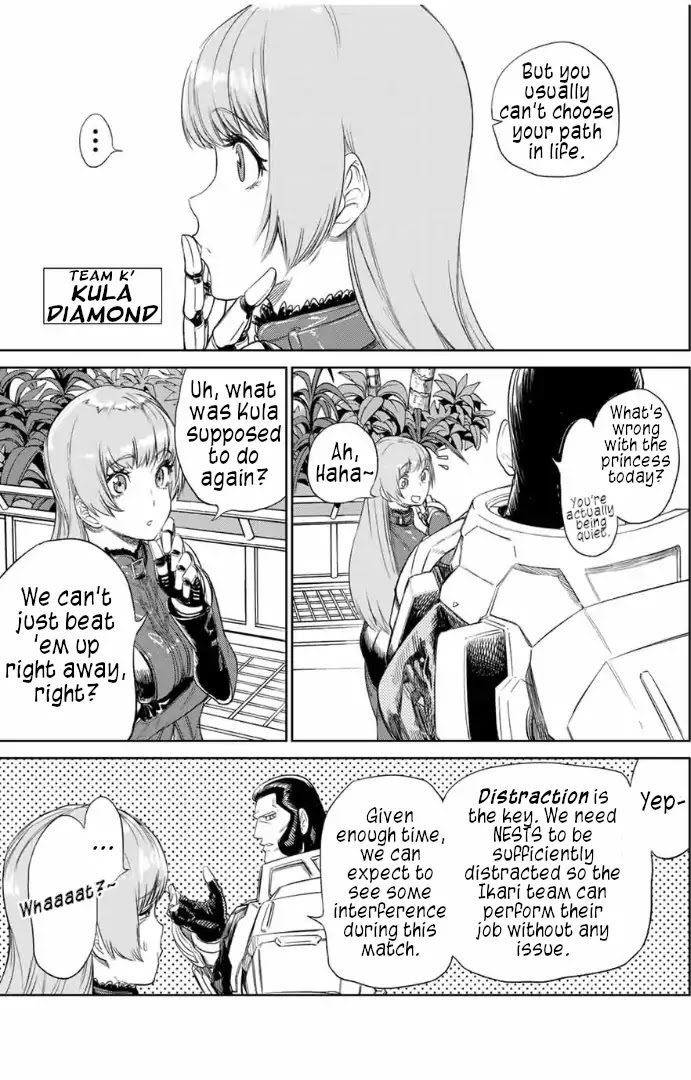 The King of Fighters: A New Beginning Chapter 39 page 3 - Chapter 39: Round 19-1: Team K' vs Team South America - 1st Match