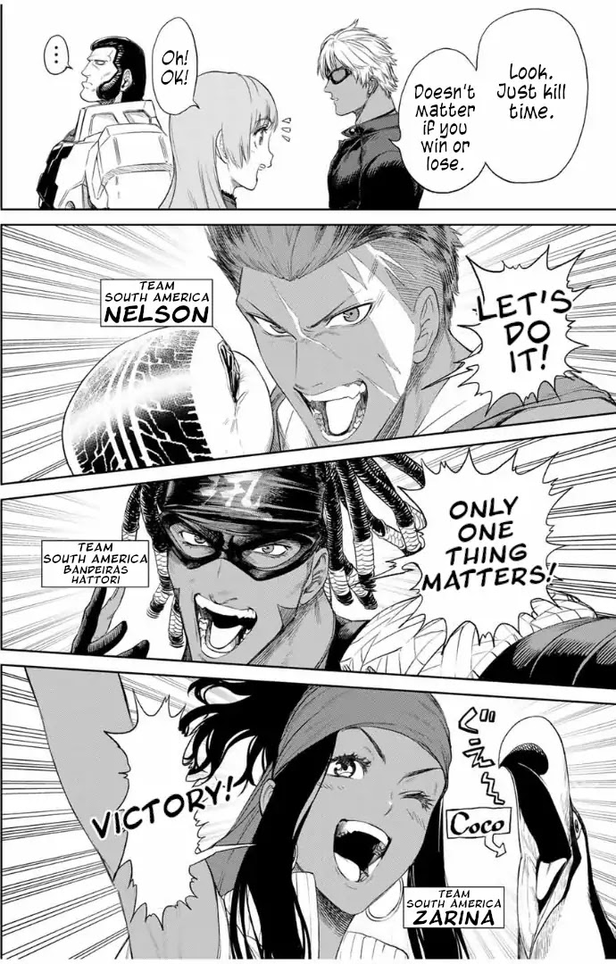 The King of Fighters: A New Beginning Chapter 39 page 4 - Chapter 39: Round 19-1: Team K' vs Team South America - 1st Match