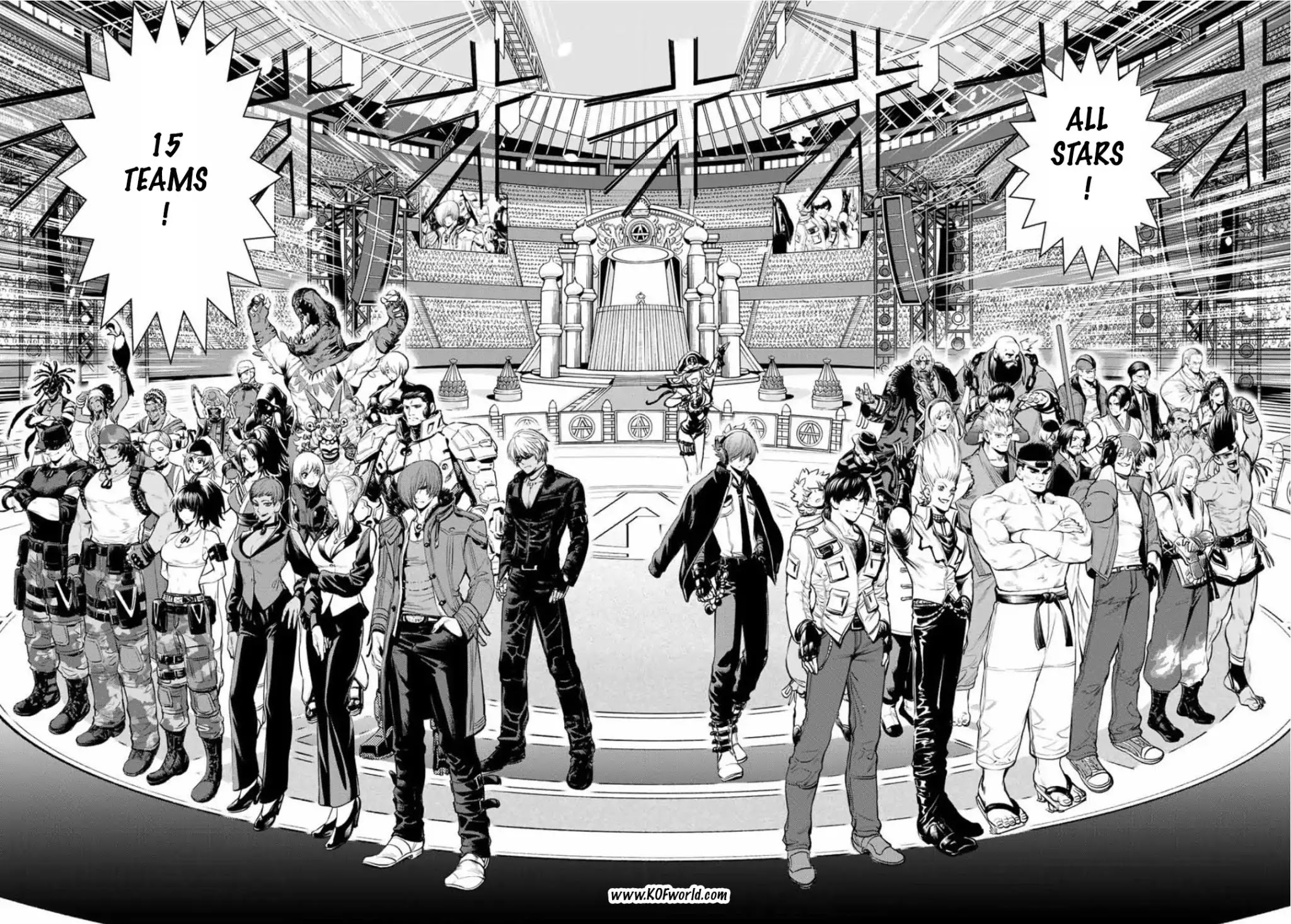 The King of Fighters: A New Beginning Chapter 6 page 8 - Chapter 6: Round 1-6: Member Select