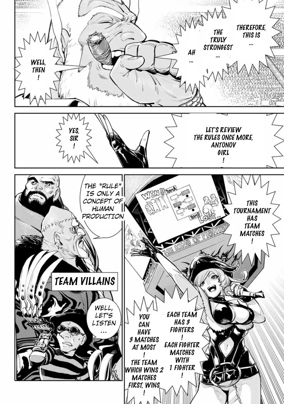 The King of Fighters: A New Beginning Chapter 7 page 10 - Chapter 7: Round 2-1: Order Select