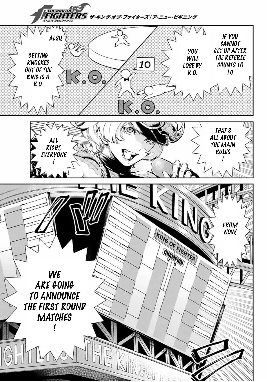The King of Fighters: A New Beginning Chapter 7 page 11 - Chapter 7: Round 2-1: Order Select