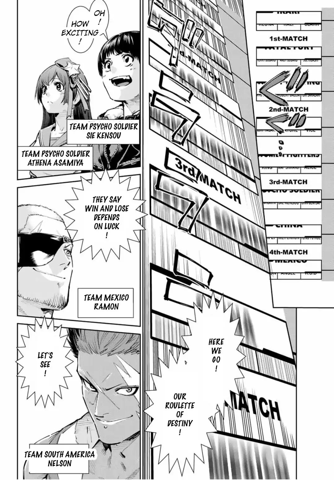 The King of Fighters: A New Beginning Chapter 7 page 12 - Chapter 7: Round 2-1: Order Select
