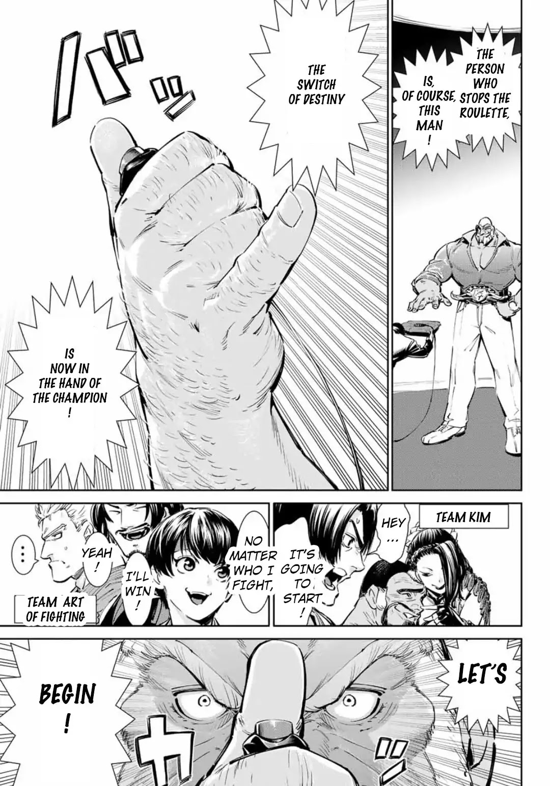 The King of Fighters: A New Beginning Chapter 7 page 13 - Chapter 7: Round 2-1: Order Select