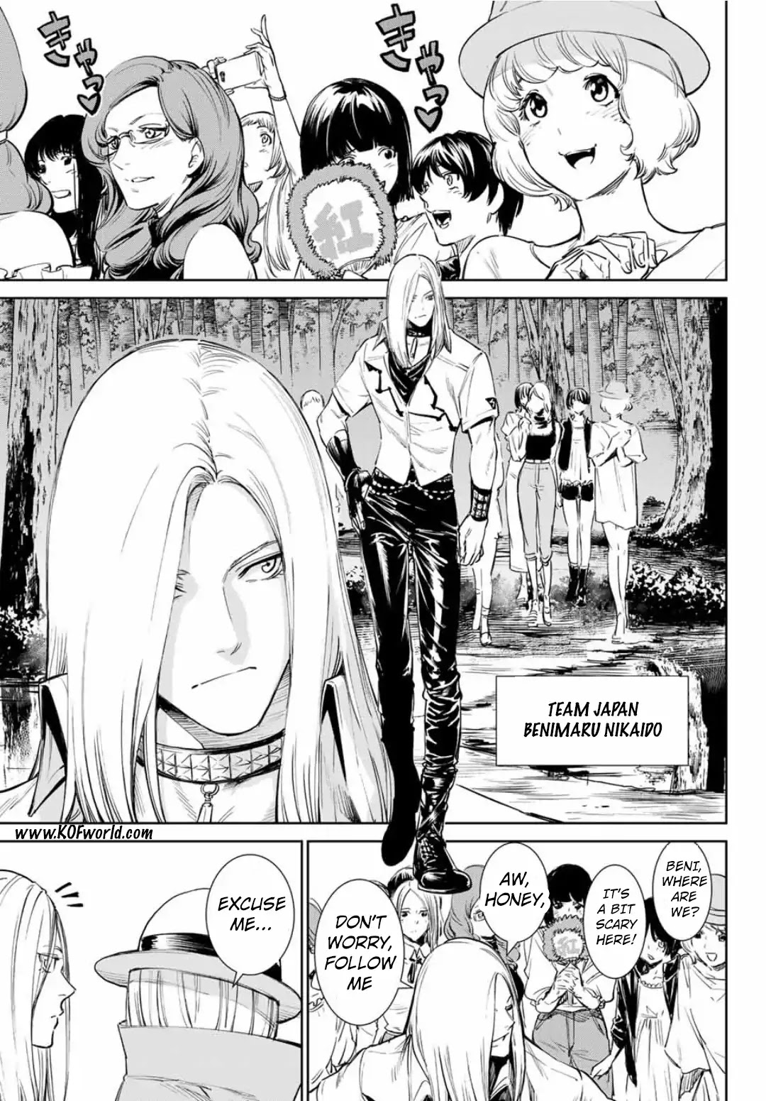 The King of Fighters: A New Beginning Chapter 9 page 9 - Chapter 9: Round 3-1: Team Japan vs Team Yagami