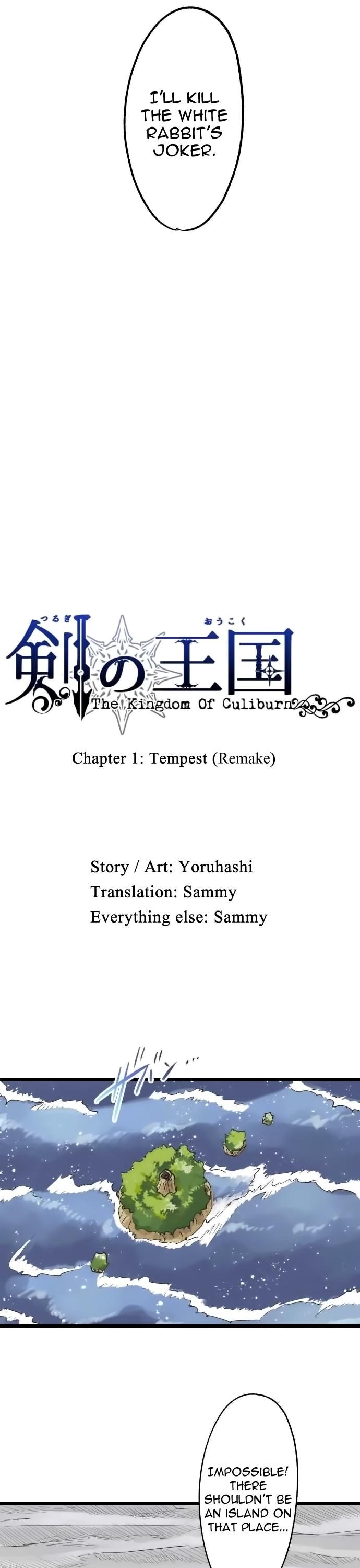 The Kingdom of Culiburn Chapter 1 page 3 - Chapter 1: Tempest (Remake)