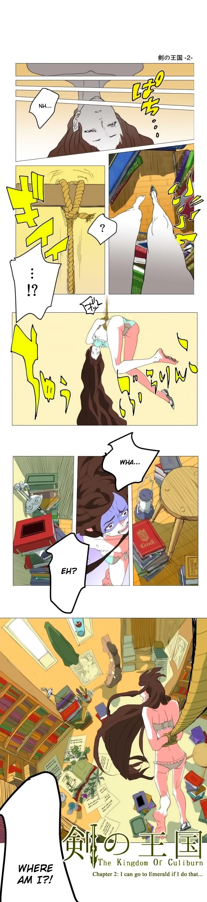 The Kingdom of Culiburn Chapter 2 page 1 - Chapter 2: I can go to Emerald if I do that...