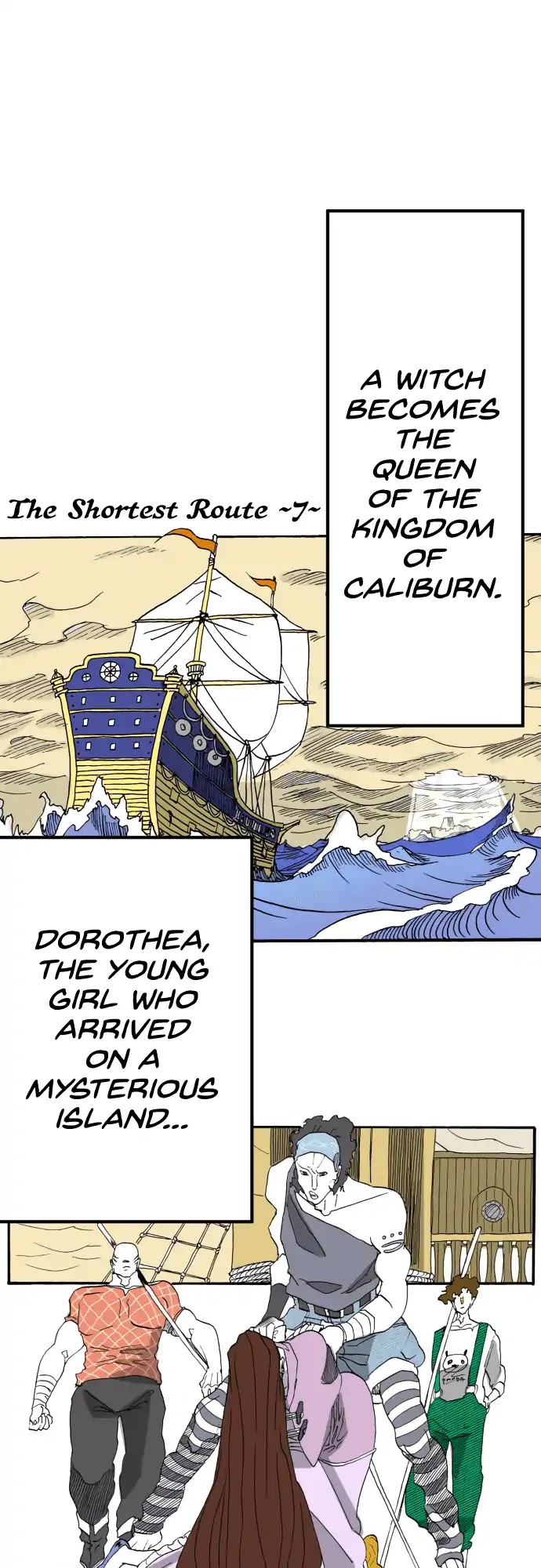 The Kingdom of Culiburn Chapter 7 page 1 - Chapter 7: The Shortest Route
