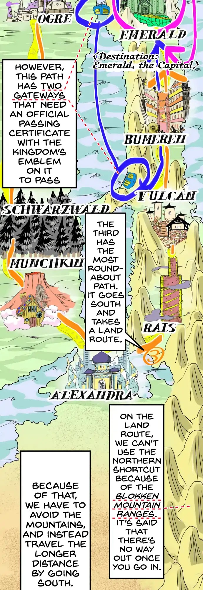 The Kingdom of Culiburn Chapter 7 page 15 - Chapter 7: The Shortest Route