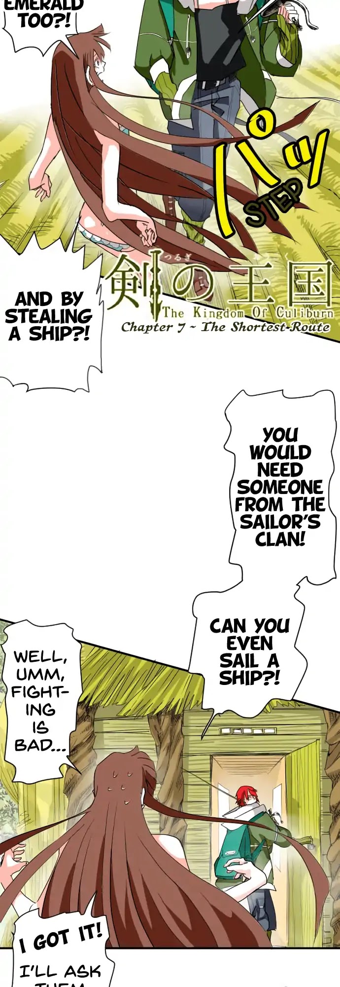 The Kingdom of Culiburn Chapter 7 page 5 - Chapter 7: The Shortest Route