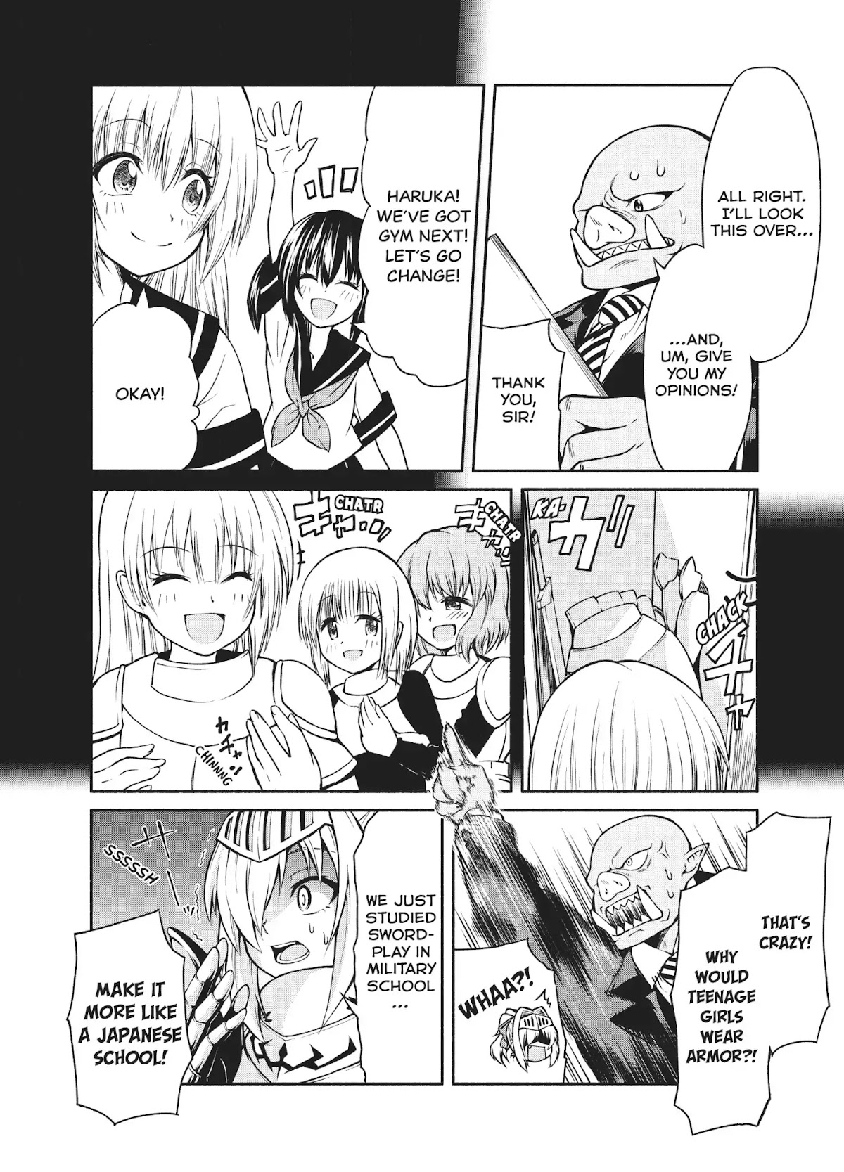 The Knight Cartoonist and Her Orc Editor Chapter 1 page 15 - Chapter 1: THE KNIGHT'S MANGA SUBMISSION!