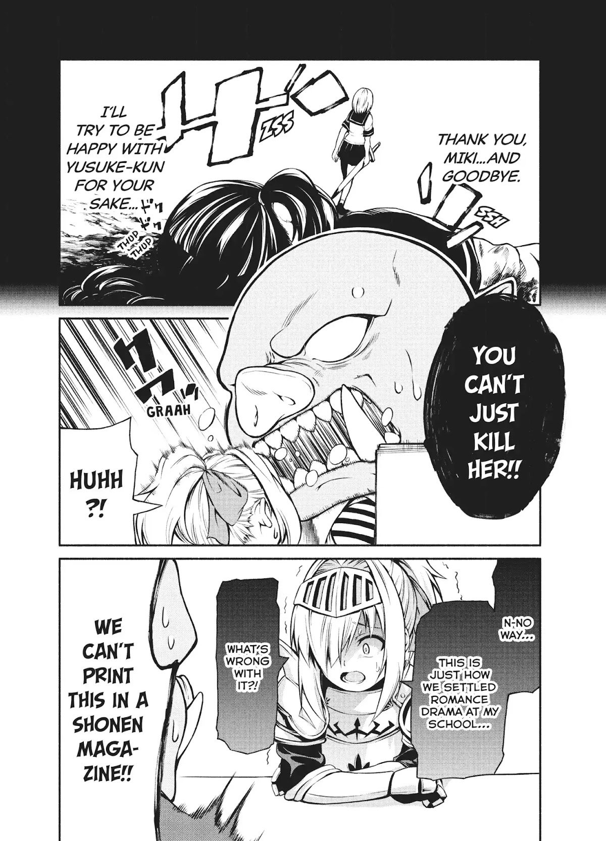 The Knight Cartoonist and Her Orc Editor Chapter 1 page 18 - Chapter 1: THE KNIGHT'S MANGA SUBMISSION!