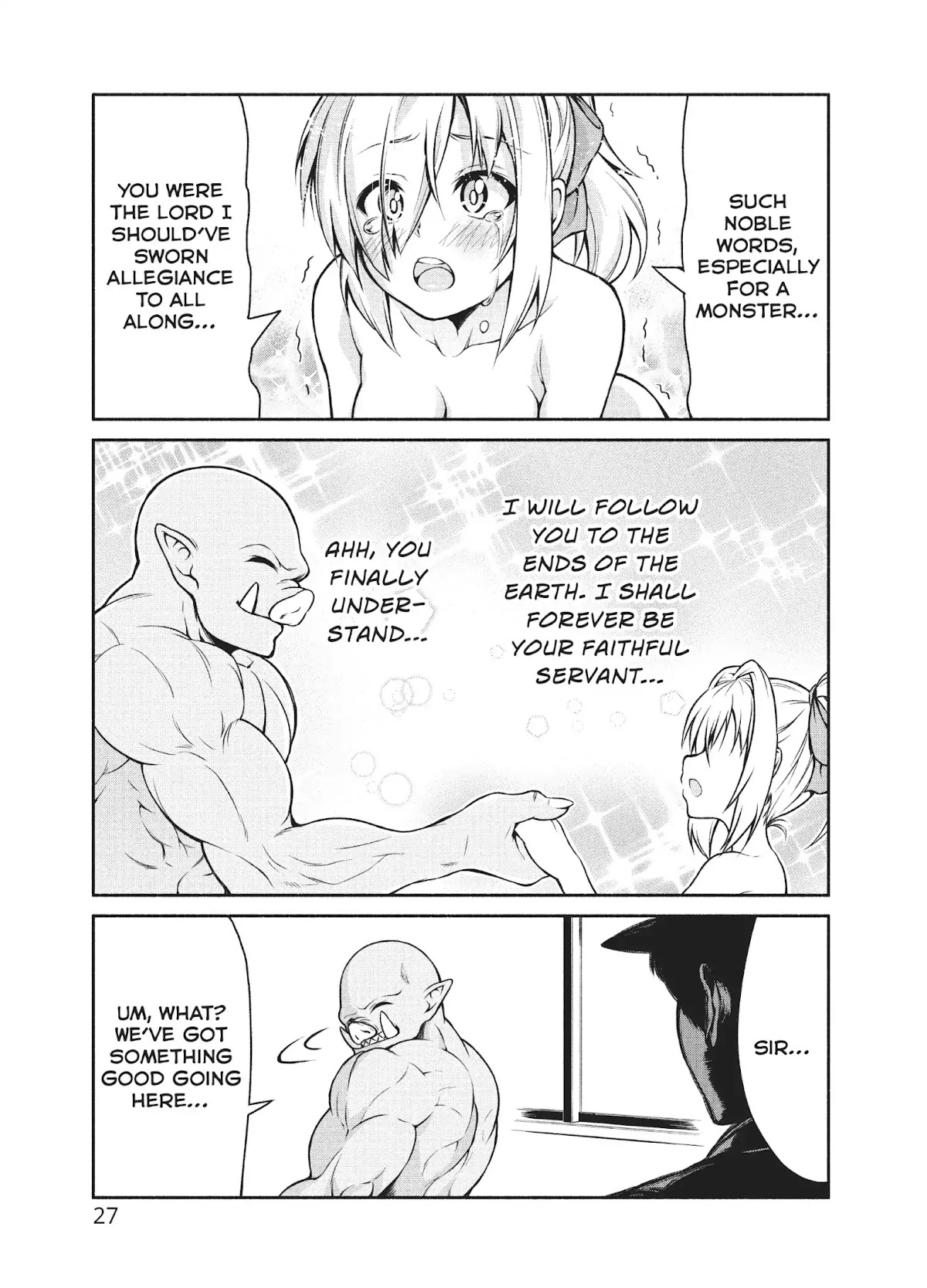 The Knight Cartoonist and Her Orc Editor Chapter 1 page 28 - Chapter 1: THE KNIGHT'S MANGA SUBMISSION!