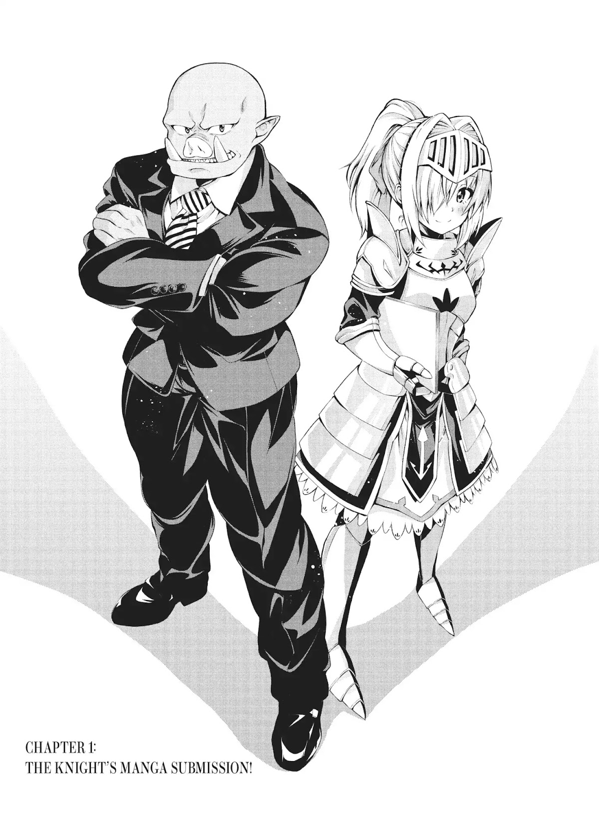 The Knight Cartoonist and Her Orc Editor Chapter 1 page 6 - Chapter 1: THE KNIGHT'S MANGA SUBMISSION!