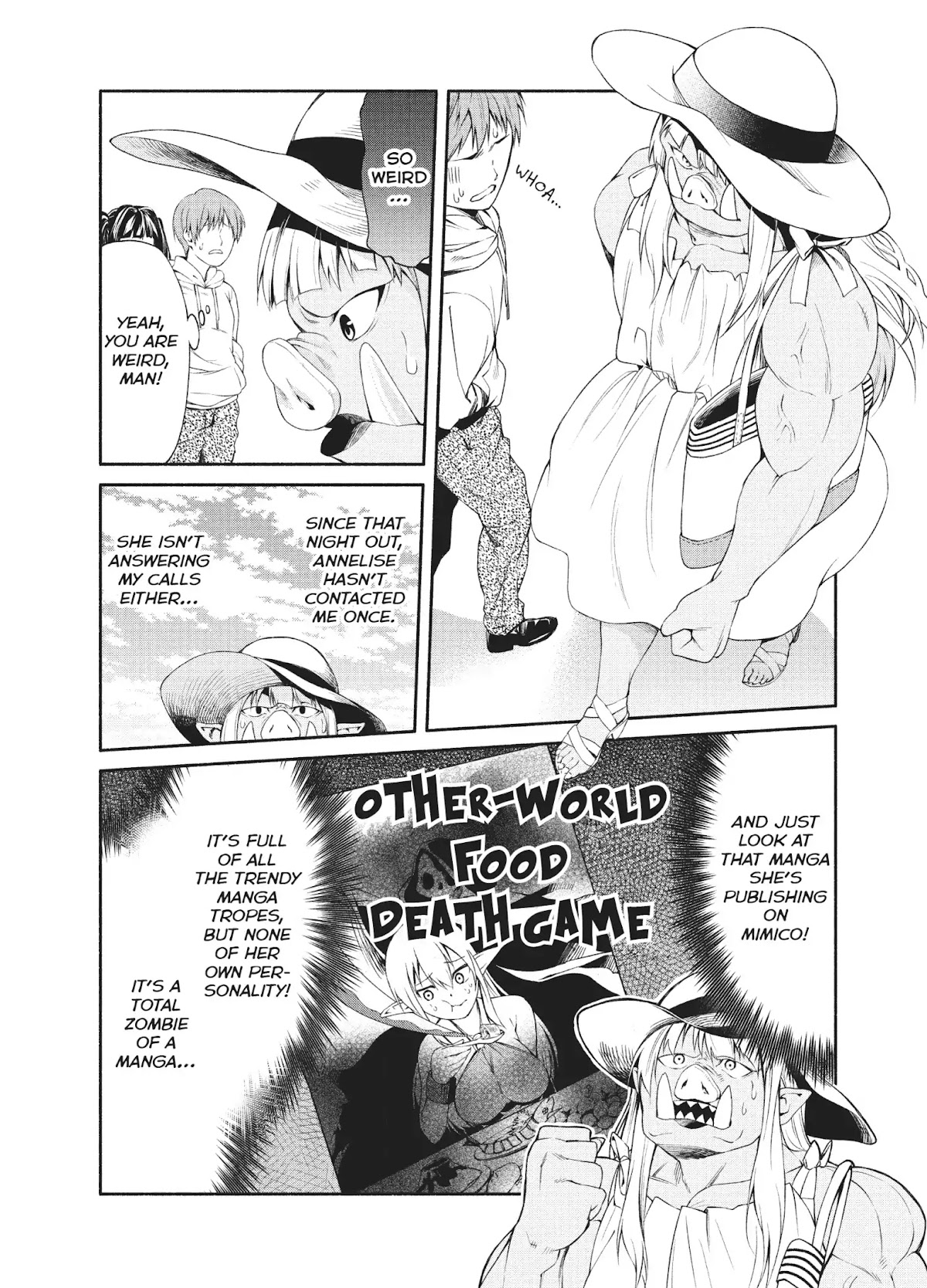 The Knight Cartoonist and Her Orc Editor Chapter 3 page 10 - Chapter 3: TREASURES AND TRAPS