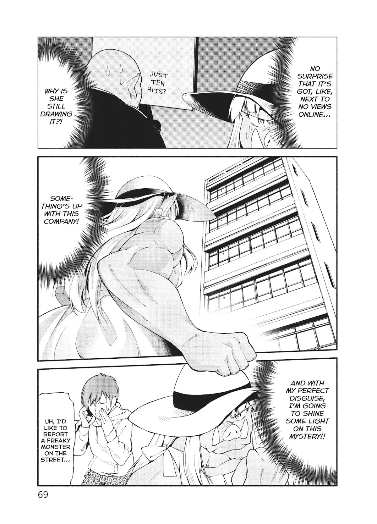 The Knight Cartoonist and Her Orc Editor Chapter 3 page 11 - Chapter 3: TREASURES AND TRAPS