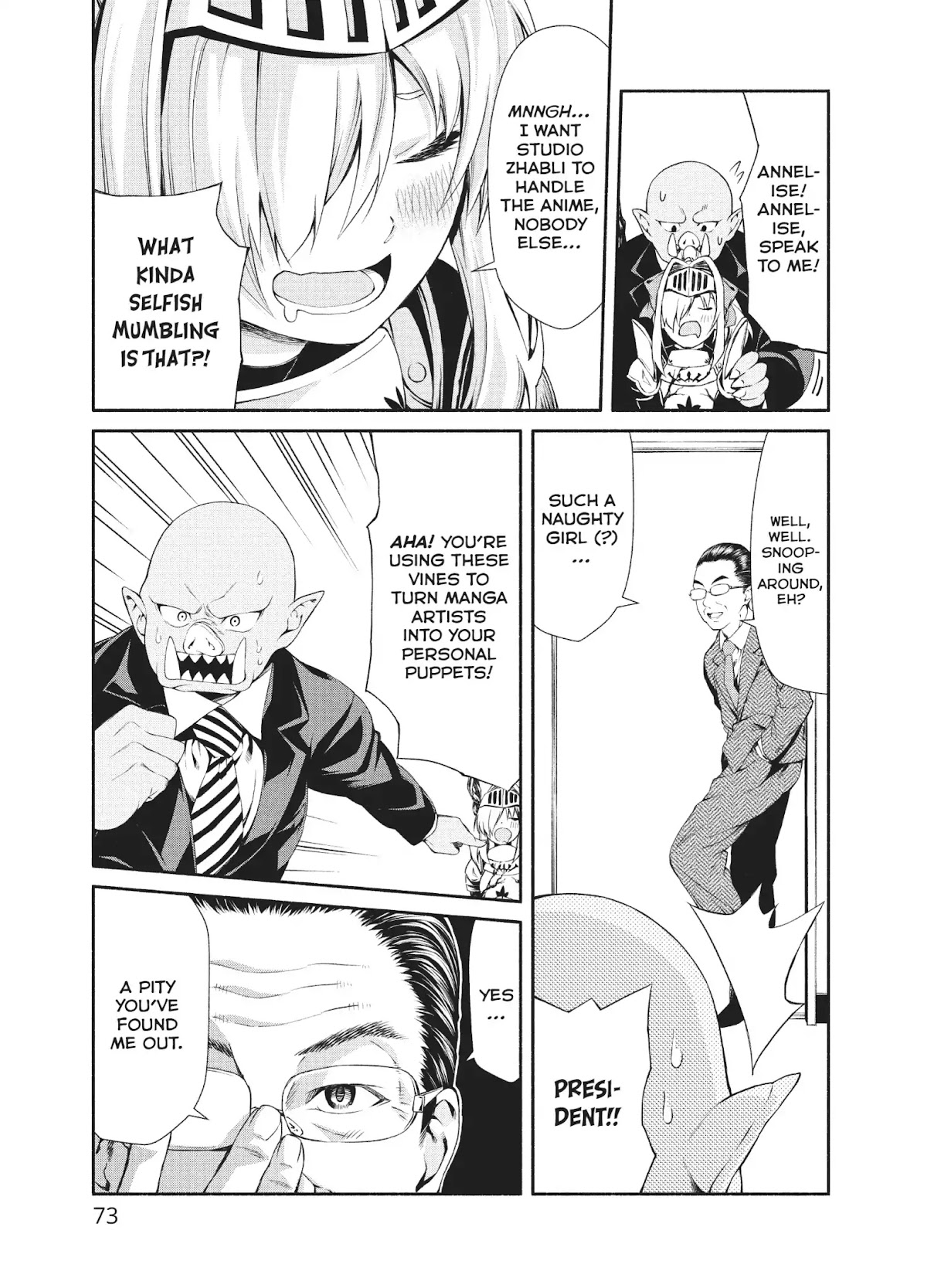 The Knight Cartoonist and Her Orc Editor Chapter 3 page 15 - Chapter 3: TREASURES AND TRAPS