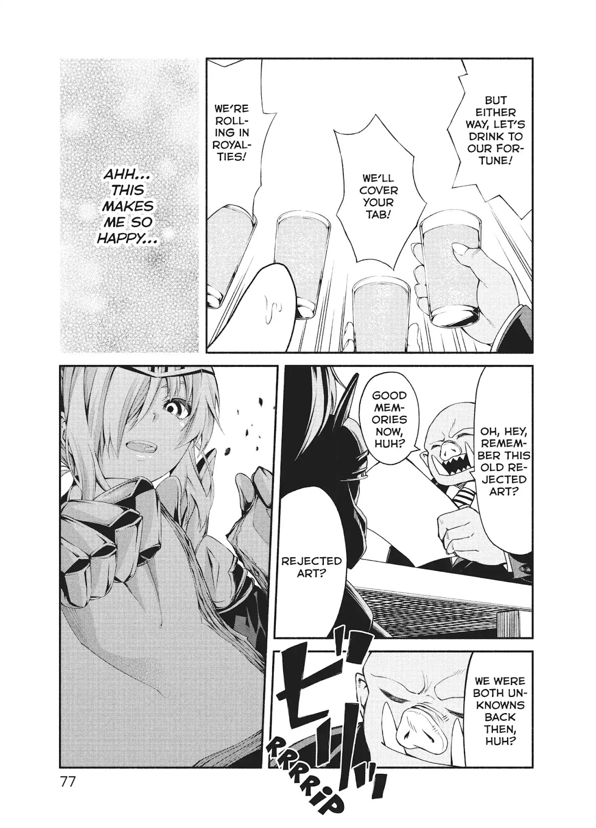 The Knight Cartoonist and Her Orc Editor Chapter 3 page 19 - Chapter 3: TREASURES AND TRAPS