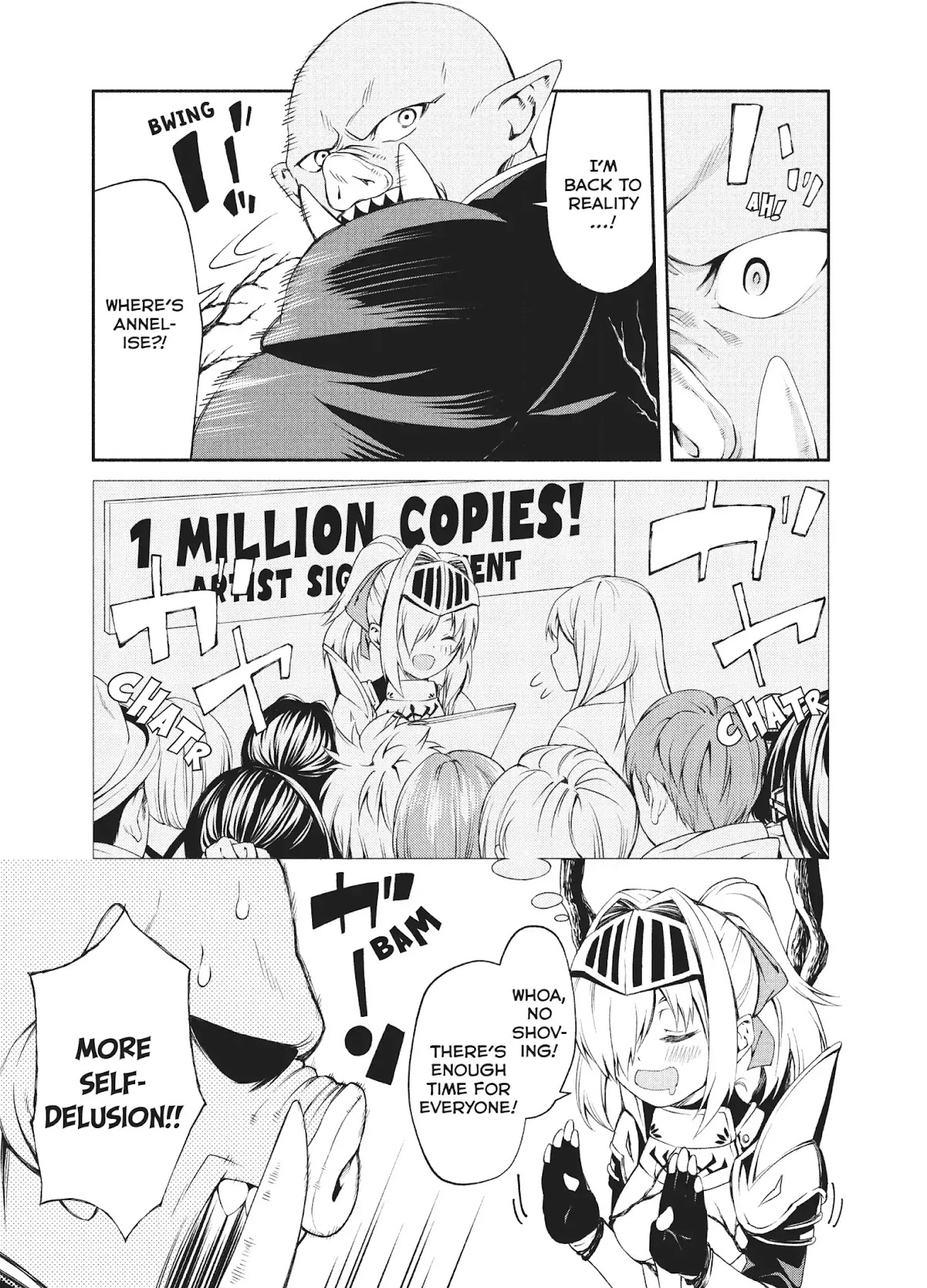 The Knight Cartoonist and Her Orc Editor Chapter 3 page 21 - Chapter 3: TREASURES AND TRAPS