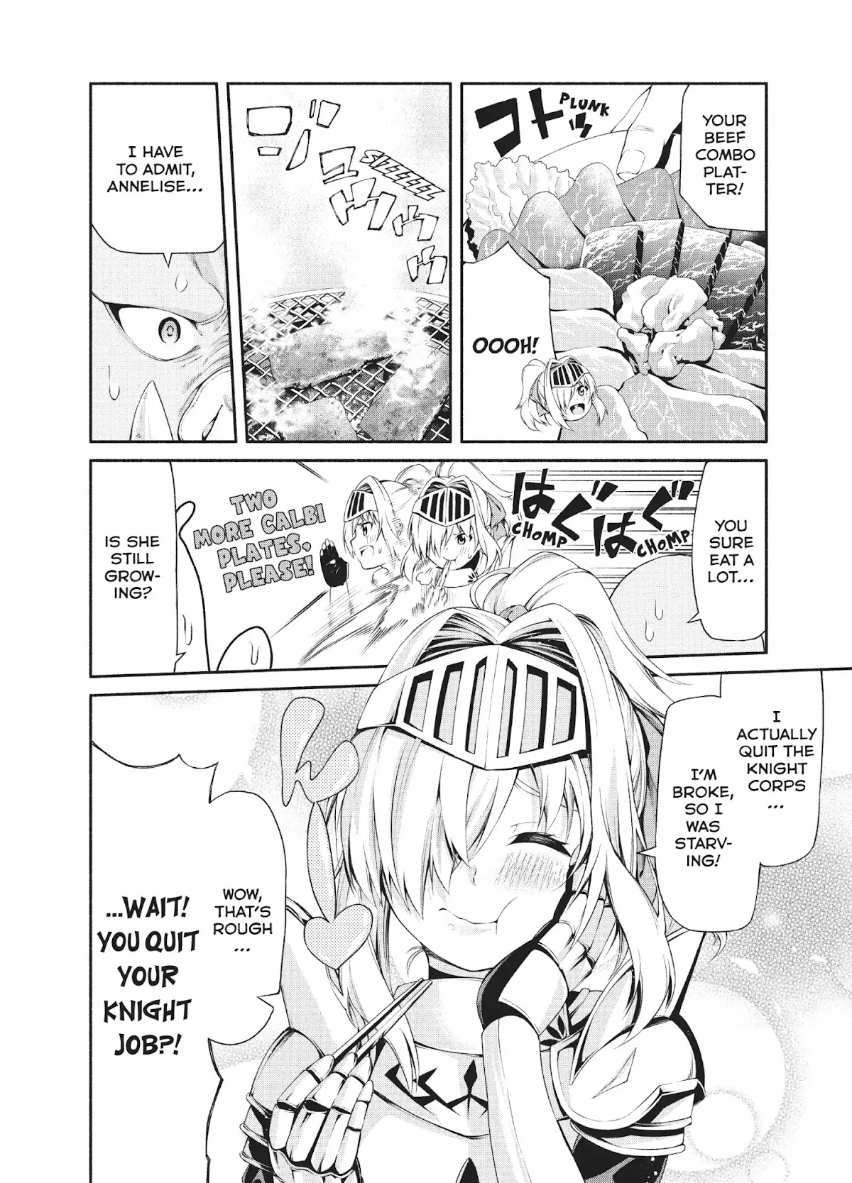 The Knight Cartoonist and Her Orc Editor Chapter 3 page 4 - Chapter 3: TREASURES AND TRAPS